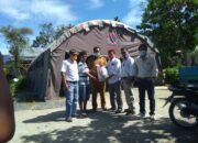 Angin Puting Beliung Hantam dua Kecamatan di Sumatera Utara, Camat Porsea  dan PT. TPL Tanggap korban Bencana Alam.