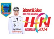 Pemerintah Kabupaten Lahat Desa Nanjungan Kecamatan Merapi Timur Mengucapkan Selamat Hari Pers Nasional 2024