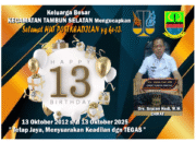 Keluarga Besar KECAMATAN TAMBUN SELATAN Mengucapkan HUT PostKeadilan ke 13
