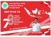 Keluarga Besar RSUD Kabupaten Bekasi Mengucapkan Dirgahayu RI 78