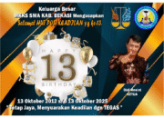 Keluarga Besar MKKS SMA Kabupaten Bekasi Mengucapkan HUT PostKeadilan ke 13