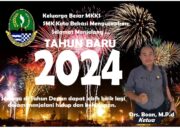 Keluarga Besar MKKS SMK Kota Bekasi Mengucapkan Selamat TAHUN BARU 2024