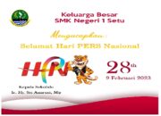 SMA Negeri 1 Setu Mengucapkan Selamat Hari Pers Nasional