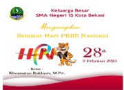 SMA Negeri 15 Kota Bekasi Mengucapkan Selamat Hari Pers Nasional