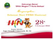 SMA Negeri 7 Kota Bekasi Mengucapkan Selamat Hari Pers Nasional