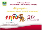SMP Negeri 10 Tambun Selatan Mengucapkan Selamat Hari Pers Nasional