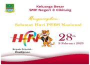 SMP Negeri 3 Cibitung Mengucapkan Selamat Hari Pers Nasional