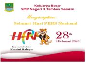 SMP Negeri 3 Tambun Selatan Mengucapkan Selamat Hari Pers Nasional