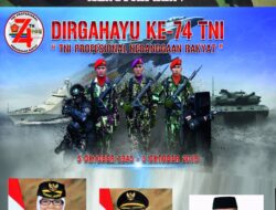 Pemkab Bogor mengucapkan Dirgahayu TNI ke 74