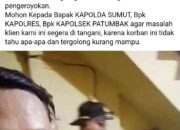 Wow.. Oknum Pengacara Kasus Dugaan Asusila Mengamuk Di Polsek Patumbak?