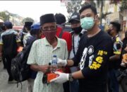 LSM GMBI Bagikan 1.000 Masker dan Takjil