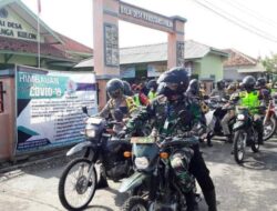 Puluhan Polisi dan TNI Bermotor Beri Bantuan Masyarakat Terdampak Rob di Pesisir Brebes