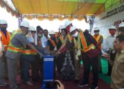 Bupati Brebes melaksanakan Pemancangan Tiang Pertama dimulainya Proyek Pembangunan RSU KETANGGUNGAN.