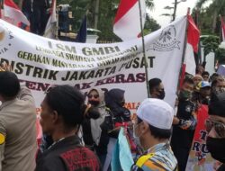 Tolak RUU HIP Ribuan Massa Demo Ke Jakarta