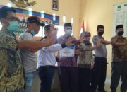 Kades dan Kapuskes Desa Suka Tenang Siap Sosialisasikan Bahaya Narkoba Bersama LAN