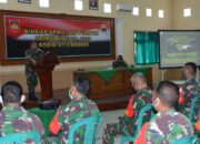Kodim Brebes Laksanakan Binsiap Apwil Dan Puanter, Sarana Meningkatkan Kesiapan Prajurit