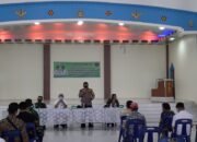 Untuk Memutus Penyebaran Covid 19, Kapolres Nisel bersama Forkopimda Gelar sosialisasi.