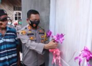 Kapolres Sergai Resmikan Bantuan Rumah Terkena Bencana Puting Beliung