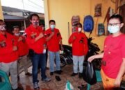 Pemuda Batak Bersatu Salurkan Bantuan Sembako Ke Anggota yang Tercomfirmasi Covid.19