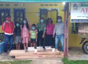 Rumah Baca Artia desa Dolok Nauli Toba dapat bantuan Sosial sarana pendidikan dari PT. Tpl (Sumut)