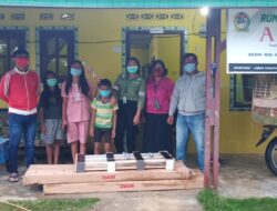 Rumah Baca Artia desa Dolok Nauli Toba dapat bantuan Sosial sarana pendidikan dari PT. Tpl (Sumut)