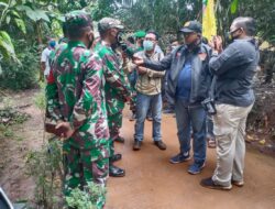 Konferensi Pers Dandim tekankan Prokes Tetap di Jalankan di saat Berlangsungnya program TNI Manunggal Membangun Desa (TTMD)