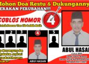 Modal Berani, Abul Hasan Maju Di BPD Desa Tuo Ilir 2021 Dengan Nomor Urut 4