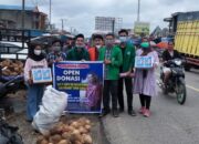 Aksi Kepedulian, Mahasiswa Turun ke Jalan Galang Dana Untuk Ibu Haziah