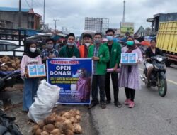 Aksi Kepedulian, Mahasiswa Turun ke Jalan Galang Dana Untuk Ibu Haziah