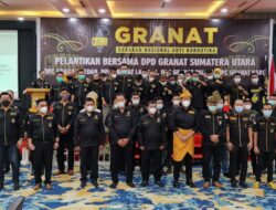 Granat Kota Medan Dilantik, Raja Makayasa Harahap Gaungkan BNNK Kota Medan Dibentuk