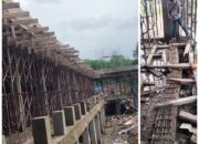 Diduga Sarat Korupsi, Tahap Pekerjaan RSUD Nisel Slof Beton Sudah Retak Patah.