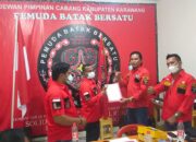 Ketua DPC Pemuda Batak Bersatu Kabupaten Karawang Serahkan Mandat Pembentukan PAC  Kecamatan Telagasari