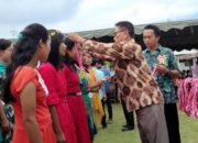 Siswa/i SPMN 1 Luahagundre Adakan Acara Syukuran Serta Pamitan Bersama.