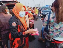 Peduli Sesama Di Bulan Ramadan, DPC Srikandi PP Kabupaten Bekasi Santuni Anak Yatim dan Bagikan Takjil