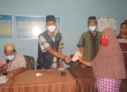 Penyerahan BLT DD Tahap 5 Desa Rengas IX, Ringankan Warga Tak Mampu Sebelum Lebaran