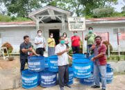 Hari lingkungan Hidup sedunia  PT.TPL bagikan tong sampah di 3 (Tiga) desa.