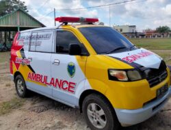 Salut!!! PJ Kades dan Pemdes Sungai Ruan Ulu, Dana CSR Disulap Menjadi Mobil Ambulance.
