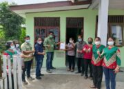 Lagi lagi PT.Toba Pulp lestari beri bantuan renovasi bangunan Poskesdes desa Lumban Huala.