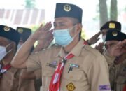 Mashuri, S.Pd.I Pimpin Kwarran Gerakan Pramuka Maro Sebo Ulu Masa Bhakti 2021-2024