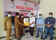 Dukung Ketahanan Pangan, Pemkab Toba terima bantuan bibit jagung dari PT.Toba Pulp Lestari TBK.