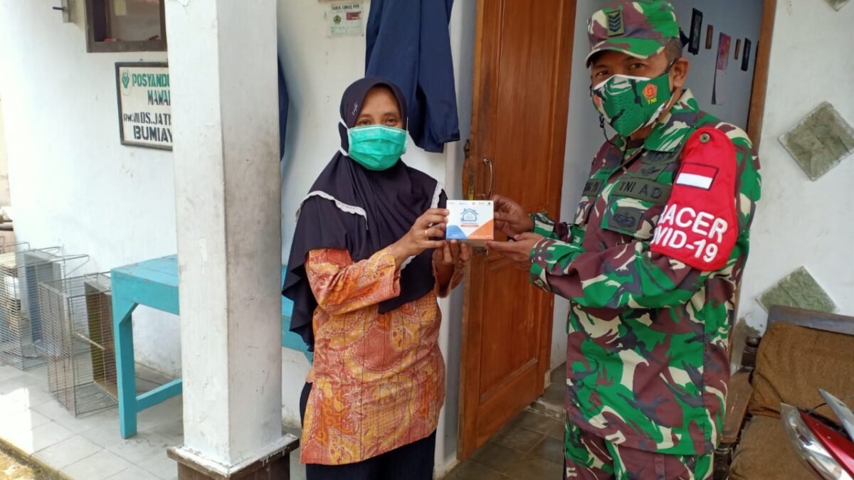 Serbuan Obat dan Jamu Herbal Covid-19 Dari TNI Brebes
