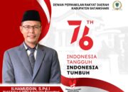 Dewan Perwakilan Rakyat Daerah Batanghari Mengucapkan Dirgahayu RI yang ke 76