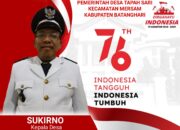 Pemerintah Desa Tapah Sari Kecamatan Mersam Kabupaten Batanghari Mengucapkan Dirgahayu RI yang ke 76