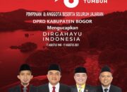 Pimpinan dan anggota Beserta seluruh Jajaran DPRD Kabupaten Bogor Mengucapkan Dirgahayu RI ke 76