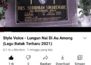 Lagu ‘Lungun Nai Di Au Among’ Ciptaan Letkol Andris Simaremare Viral & Telah Launching
