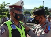 KAPOLRES PAKPAK BHARAT PIMPIN APEL GELAR PASUKAN OPERASI ZEBRA TOBA 2021