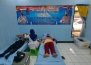 Jelang HUT Polairud ke-71, Satpolair Polres Purwakarta Gelar Donor Darah