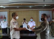 SEKDA PIMPIN SERAH TERIMA JABATAN KASATPOL PP, DAMKAR DAN PENYELAMATAN