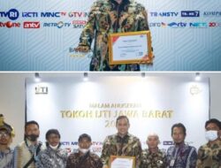 Wakil Wali Kota Mendapat Anugerah Penghargaan