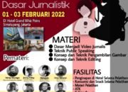 Pelatihan Video Jurnalistik Hadirkan 11 Wartawan Senior